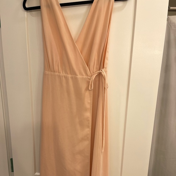 Pink wrap maxi dress - Picture 3 of 5